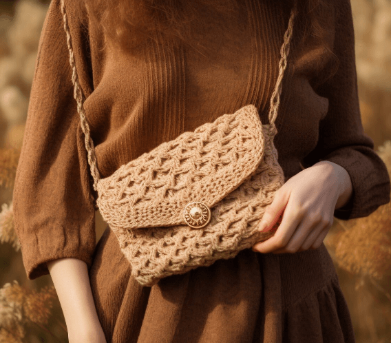 Crochet Crossbody Purse